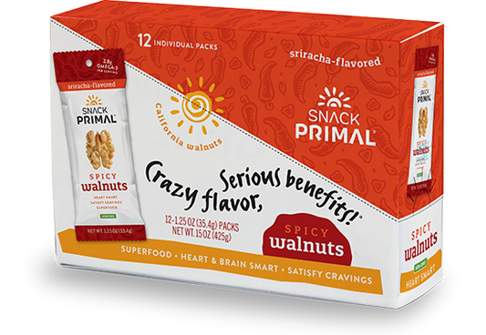 Snack Primal Sriracha Walnuts