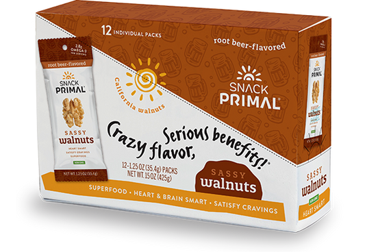 Snack Primal Root Beer Walnuts